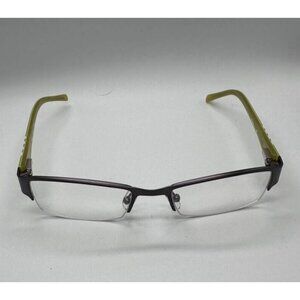 Timex Mens TMX Stinger Eyeglass Frames For Prescription Lens Bronze Neon Yellow